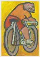 Cpm 1741/339  ERGON - Homme à Bicyclette - Vélo - Cyclisme - Illustrateurs - Illustrateur - Ergon