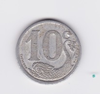 Nécessité. 10 Centimes  1922 La Rochelle Société Du Commerce SUP - Varianten En Curiosa