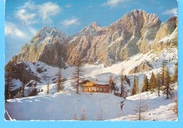 Österreich-Austria-Autriche-Türlwandhütte Mit Dachstein-Südwänden (Ramsau Am Dachstein)-1972-Wintersport-Sommerfrische - Ramsau Am Dachstein