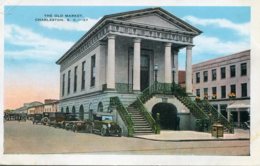 UNITED STATES -  The Old Market CHARLESTON - VG Old Cars Etc - Charleston