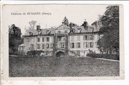 Cpa Chateau De Busagny Osny - Osny