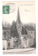 Delcampe - Saulieu  (21 - Côte D'Or)  L'église St Saturnin - Saulieu