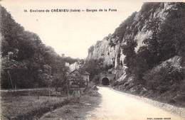 Delcampe - CPA FRANCE 38 "Crémieu, Gorges De La Fusa" - Crémieu