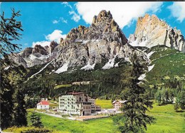 DOLOMITI - PASSO TRE CROCI - MONTE CRISTALLO - TIMBRO DELL'ALBERGO - DATATA 1964 - Alpinisme