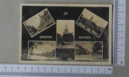 NETHERLANDS - GROETEN UIT -  ZUTPHEN -   2 SCANS    - (Nº29642) - Zutphen