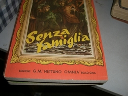 LIBRO SENZA FAMIGLIA 1955 -EDIZIONI G.M NETTUNO OMNIA - Classiques