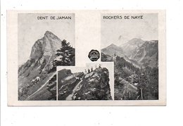 CHROMOS CARTE CHOCOLAT MENIER - DENT DE JAMAN & ROCHERS DE NAYE - Ibled