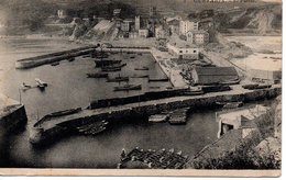 Cpa Guetaria Le Port Avec Avion Dans La Baie - Guipúzcoa (San Sebastián)