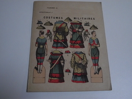 Protège Cahiers, Costumes Militaires N° 1 - Lots & Serien