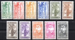 Col 15 Nouvelles Hebrides  N° 186 à 196  Neuf  X MH  Cote : 57,50 € - Unused Stamps