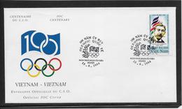 Thème Jeux Olympiques - Centenaire Du C.I.O. 1994 - Sports - Enveloppe - Otros & Sin Clasificación