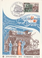 REUNION Carte Maximum Yvert 383 Journée Du Timbre St Denis 15/3/1969 - Covers & Documents