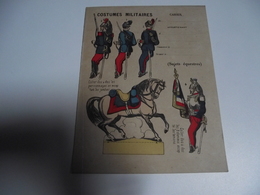 Protège Cahiers, Armée Française, Costumes Militaires Sujets Equestres, N° 2 - Lots & Serien