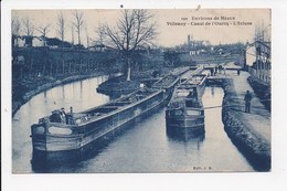 CPA 77 VILLENOY Canal De L'Ourcq L'écluse - Villenoy
