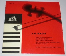 Bach J. S. Hans Vollenweider 7 Ebz 501 Swiss) Ex Nm - Klassik