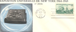 Enveloppe Exposition Universelle De New York 1964 1965 1 Er Jour - Verzamelingen