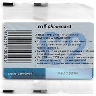 UK - BT - BCF - BETA Trial Card 2£, TRL019Bb - GEM Chip, Exp. 09.97, NSB - BT Test & Trials