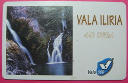 Kosovo Prepaid Phonecard, 40 DM. Operator VALA, *Spring Of White Drim River*, VERY RARE, Serial # 75...., Few Remains - Kosovo