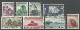 POLEN Poland 1941 Michel 360 - 367 MNH Polnische Exil-Regierung In London - Gobierno De Londres (En Exhilio)