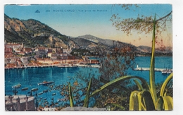 MONTE CARLO - N° 280 - VUE PRISE DE MONACO - CPA COULEUR VOYAGEE - Le Terrazze