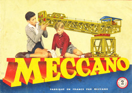 MECANO Plans Techniques Manuel D ' Instruction N ° 2 Complet * 15 Feuillets * Format 29 Cm X 20.5 Cm - Other Plans