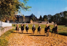 Haras De POMPADOUR - Les Grooms à L'entraînement Sur L'hippodrome - Arnac Pompadour