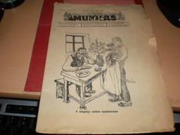 Munkas Szervezet  1928 Jugoszlaviai Kozponti Munkas Szakszervezet Tanacs Kozlony Workers' Newspaper, Anti-bourgeoisie - People