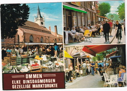 Ommen - Elke Dinsdagmorgen Gezellige Marktdrukte  - (Overijssel) - Ommen