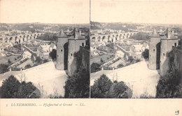 ¤¤  -  LUXEMBOURG   -  Carte-Stéréo   -   Pfaffenthal Et Grund     -  ¤¤ - Luxembourg - Ville