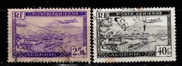 - ALGERIE - 1946 - YT N° PA 5 / 6 - Oblitérés - Alger - Posta Aerea