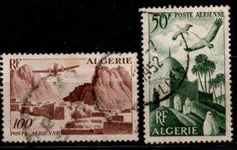 ALGERIE - 1949 - YT N° PA 9 /  - Oblitérés - Marabout + El Kantara - Airmail