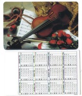 Carte Calendrier Musique Violon Rose Music - Other