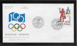 Thème Jeux Olympiques - Centenaire Du C.I.O. 1994 - Sports - Enveloppe - Other & Unclassified