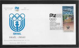 Thème Jeux Olympiques - Centenaire Du C.I.O. 1994 - Sports - Enveloppe - Autres & Non Classés