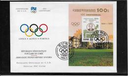 Thème Jeux Olympiques - Centenaire Du C.I.O. 1994 - Sports - Enveloppe - Altri & Non Classificati