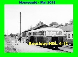 AL 572 - Autorail De Dion ND N° 402 En Gare - TOULON SUR ARROUX - Saône Et Loire CFD - Trains