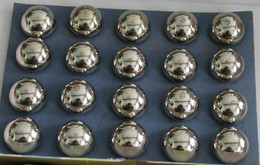 20 Boutons Demi Boule Dia 25 - Knoppen