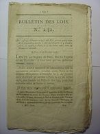 BULLETIN DES LOIS Du 5 NOVEMBRE 1818 - CONVENTION FRANCE AUTRICHE - SAINT SULPICE LES FEUILLES - BOUCHER TOUL - - Decrees & Laws