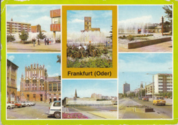 80541- FRANKFURT A.D. ODER- STREET VIEWS, FOUNTAIN, CATHEDRAL, TOWER, CAR - Frankfurt A. D. Oder
