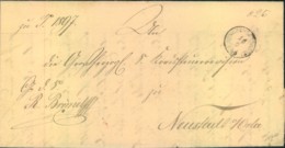 1860, Dienstsache MiT Kleinem K1 MÜNCHENBERNSDORF NACH NEUSTADT7oRLA - Lettres & Documents