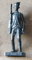 (SLDN°54) KINDER FERRERO, SOLDATINI IN METALLO GUARDIA BRITANNICA G.B 1783 -SCAME 40MM - Metal Figurines