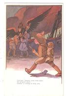 CPA  A. WUYTS  Les Sammys En France Soldats Attaqués Aigle Allemand Courage Sammy Vient Vous Aider - Guerre 1914-18