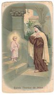 SAINTE THERESE DE L'ENFANT JESUS IMAGE PIEUSE RELIGIEUSE HOLY CARD SANTINI PRENTJE - Andachtsbilder