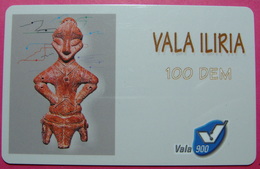 Kosovo Prepaid Phonecard, 100 DM. Operator VALA, *Archeology*, VERY RARE, Serial # 90...., Few Remains - Kosovo