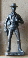 (SLDN°59) KINDER FERRERO, SOLDATINI IN METALLO FAMOSI COWBOY SERIE 2 85/93 PAT GARRET  BRUNITO - Figurines En Métal