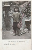 Enfant Avec Mandoline Sous La Neige : La Mendiante Du Panthéon N° 1 - ( Colorisée ) - Collezioni & Lotti