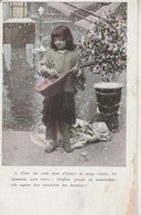 Enfant Avec Mandoline Sous La Neige : La Mendiante Du Panthéon N° 2 - ( Colorisée ) - Collezioni & Lotti