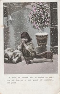 Enfant Avec Mandoline Sous La Neige : La Mendiante Du Panthéon N° 4 - ( Colorisée ) - Collezioni & Lotti