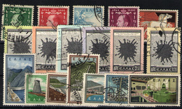 Grecia Nº 723, 763/9, 581/4, 604/9. Año 1952/62 - Used Stamps