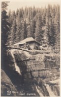 Lake Agnes Alberta Canada, Near Lake Louise, Tea Room, C1910s Vintage Real Photo Postcard - Lac Louise